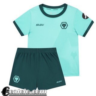 Wolverhampton Wanderers Maglia Calcio Bambino Seconda 25-26
