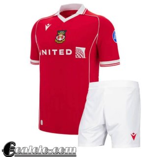 Wrexham Maglia Calcio Bambino Prima 25-26