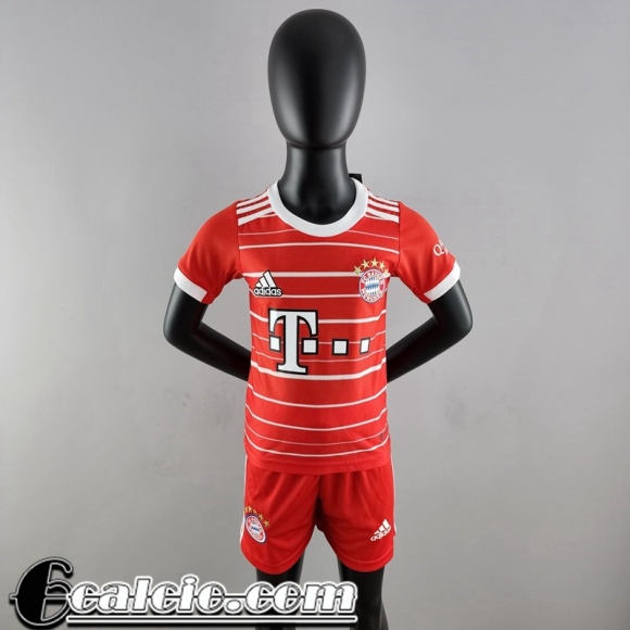 Maglie Calcio Bayern Monaco Prima Bambini 2022 23 AK67