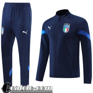 Full Zip Giacca Italia blu Uomo 22 23 JK464