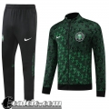 Full Zip Giacca Nigeria verde Uomo 22 23 JK469