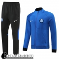 Full Zip Giacca Inter Milan blu Uomo 22 23 JK471