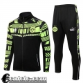 Full Zip Giacca Dortmund blu verde Uomo 22 23 JK484