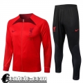 Full Zip Giacca Liverpool rosso Uomo 22 23 JK495