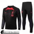 Full Zip Giacca Liverpool Nero Uomo 22 23 JK498