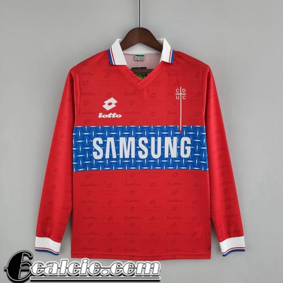 Retro Maglie Calcio Deportivo Universidad Catolica Third Uomo Manga Larga 1996 FG157