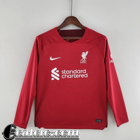 Maglie Calcio Liverpool Prima Uomo Manga Larga 2022 23 KL05