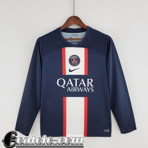 Maglie Calcio PSG Prima Uomo Manga Larga 2022 23 KL09