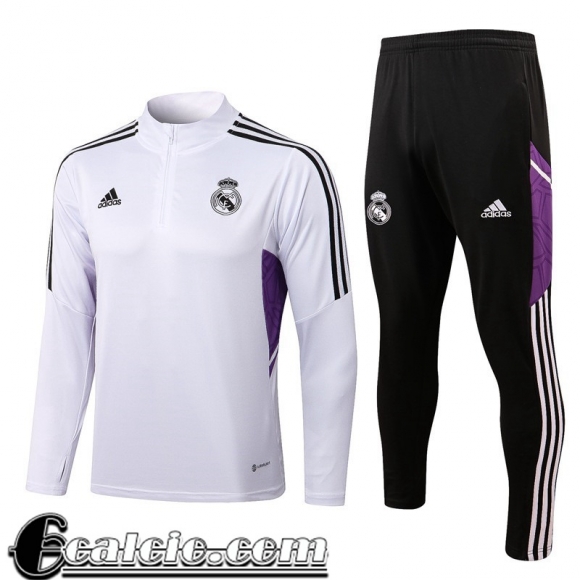 Tute Calcio Real Madrid Bianco Uomo 22 23 TG357