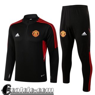 Tute Calcio Manchester United Nero Uomo 22 23 TG359