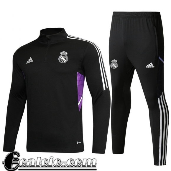 Tute Calcio Real Madrid Nero Uomo 22 23 TG367