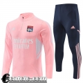 Tute Calcio Olympique Lione rosa Uomo 22 23 TG315