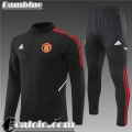 Tute Calcio Manchester United Nero Bambini 22 23 TK313