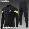 Tute Calcio Manchester City Nero Bambini 22 23 TK338