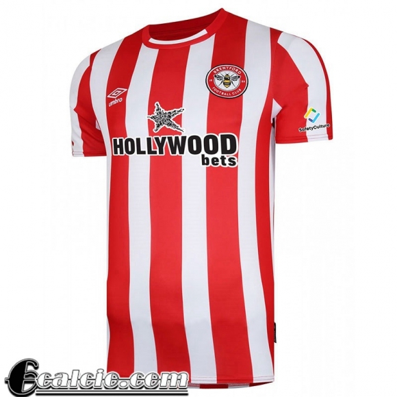 Maglia Calcio Brentford Prima Uomo 2021 2022