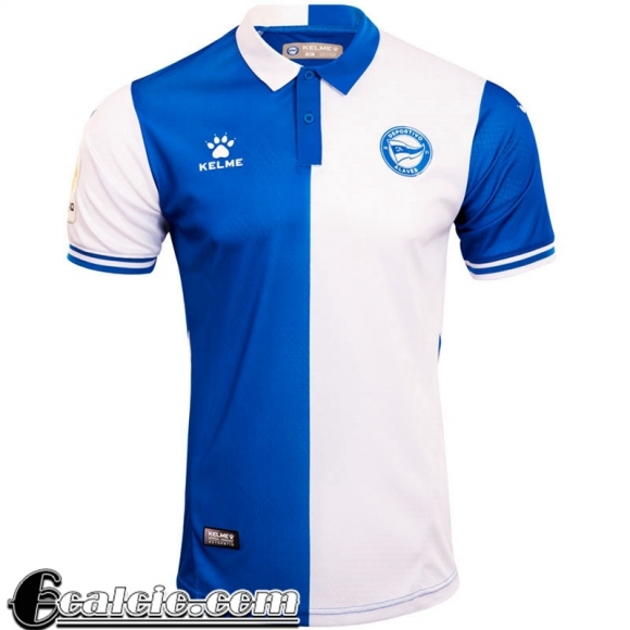 Maglia Calcio Deportivo Alavés Prima Uomo 2021 2022