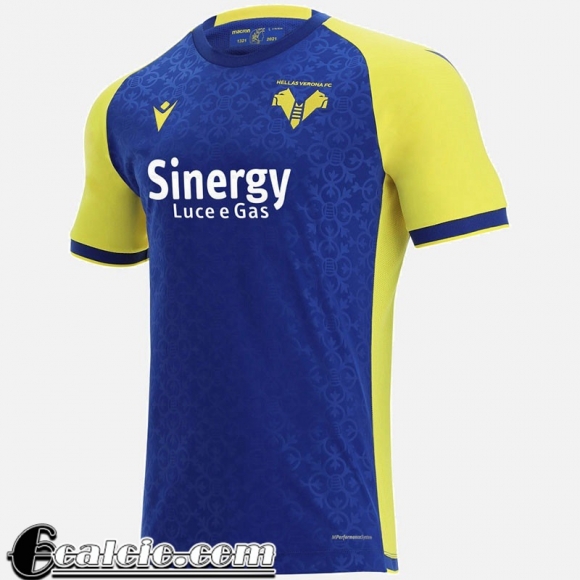 Maglia Calcio Hellas Verona Prima Uomo 2021 2022