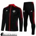 Full-Zip Giacca Manchester United Nero Uomo JK121 2021 2022