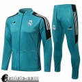 Full-Zip Giacca Real Madrid blu Uomo JK124 2021 2022