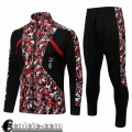 Full-Zip Giacca AC Milan rosso Uomo JK126 2021 2022