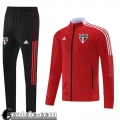 Full-Zip Giacca Sao Paulo rosso Uomo JK133 2021 2022