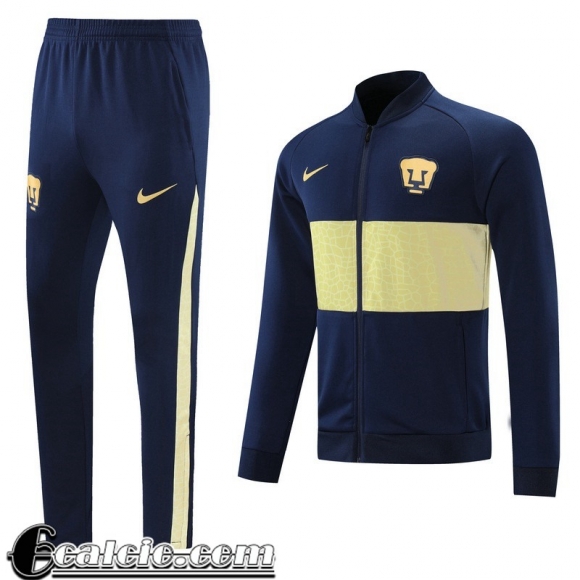 Full-Zip Giacca Pumas UNAM blu Uomo JK135 2021 2022