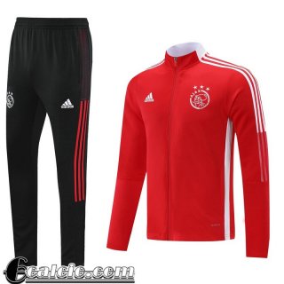 Full-Zip Giacca AFC AJAX rosso Uomo JK140 2021 2022