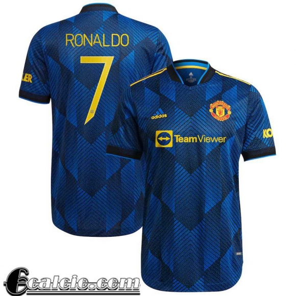 Maglia Calcio Manchester United Terza Uomo # Ronaldo 7 2021 2022