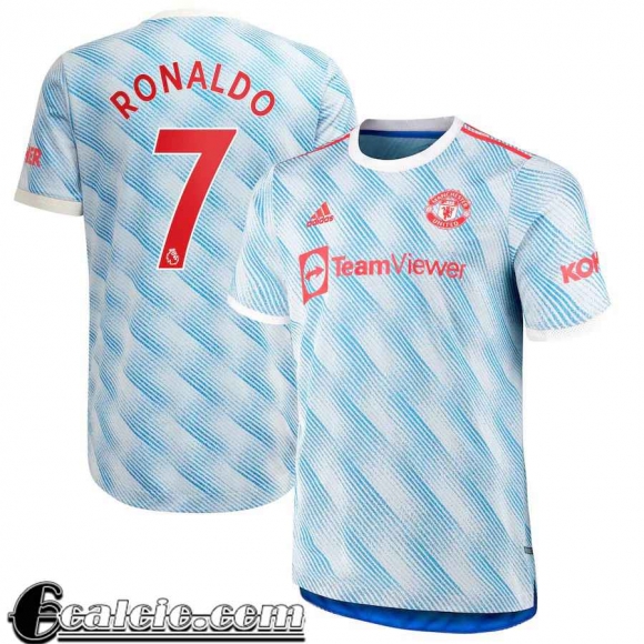 Maglia Calcio Manchester United Seconda Uomo # Ronaldo 7 2021 2022