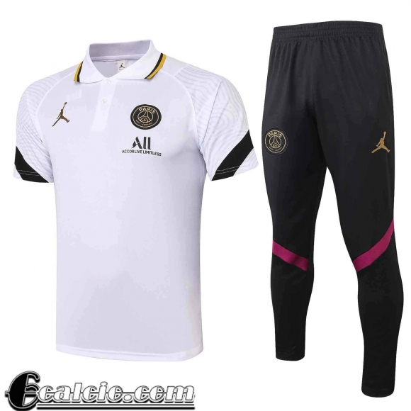 Polo PSG bianco Uomo PL117 2021 2022