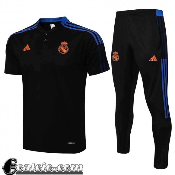 Polo Real Madrid Nero Uomo PL141 2021 2022