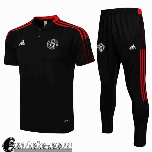 Polo Manchester United Nero Uomo PL148 2021 2022