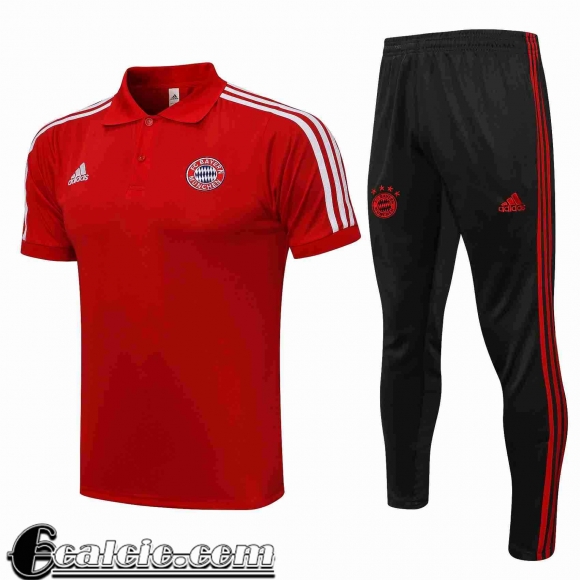 Polo Bayern Monaco rosso Uomo PL149 2021 2022