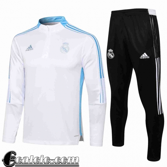 Tuta Calcio Real Madrid bianco Uomo TG103 2021 2022