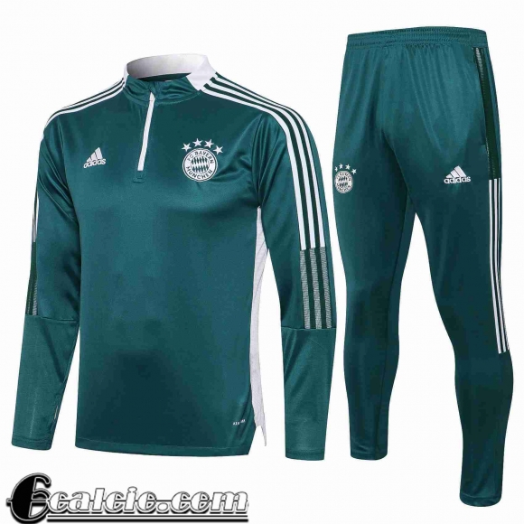 Tuta Calcio Bayern Monaco verde scuro Uomo TG104 2021 2022