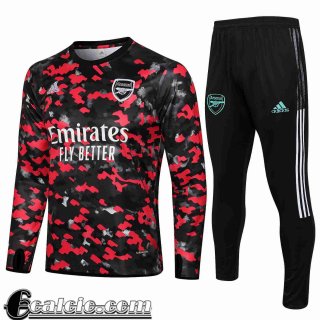 Tuta Calcio Arsenal Nero rosso Uomo TG107 2021 2022