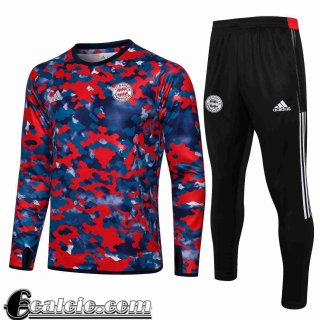 Tuta Calcio Bayern Monaco blu rosso Uomo TG109 2021 2022