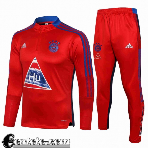 Tuta Calcio Bayern Monaco rosso Uomo TG96 2021 2022