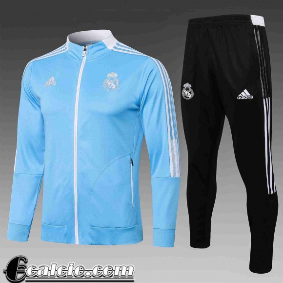 Full-Zip Giacca Real Madrid blu Bambini TK63 2021 2022