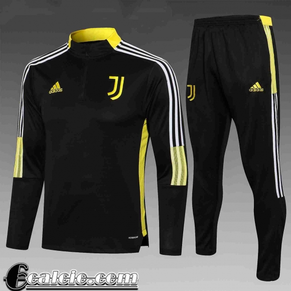 Tuta Calcio Juventus Nero Bambini TK64 2021 2022