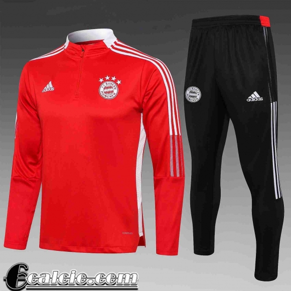 Tuta Calcio Bayern Monaco rosso Bambini TK66 2021 2022