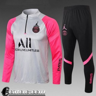 Tuta Calcio PSG grigio chiaro Bambini TK72 2021 2022