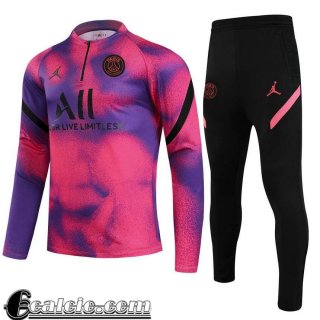 Tuta Calcio PSG rosa Bambini TK79 2021 2022