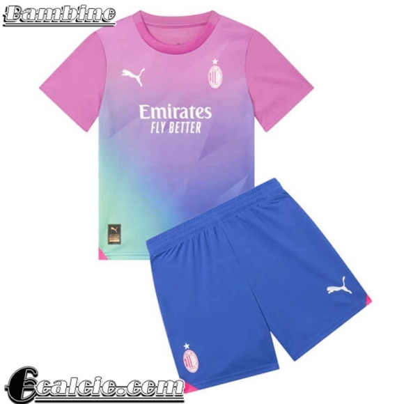 Maglie Calcio AC milan Terza Bambini 23 24