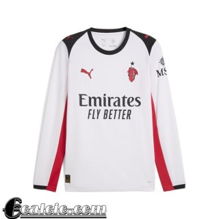 AC Milan Maglia Calcio Seconda Uomo Manga Larga 25-26