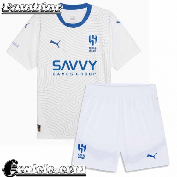 Al Hilal Maglia Calcio Seconda Bambini 25-26