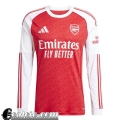 Arsenal Maglia Calcio Prima Uomo Manga Larga 25-26