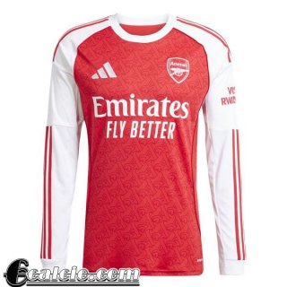 Arsenal Maglia Calcio Prima Uomo Manga Larga 25-26