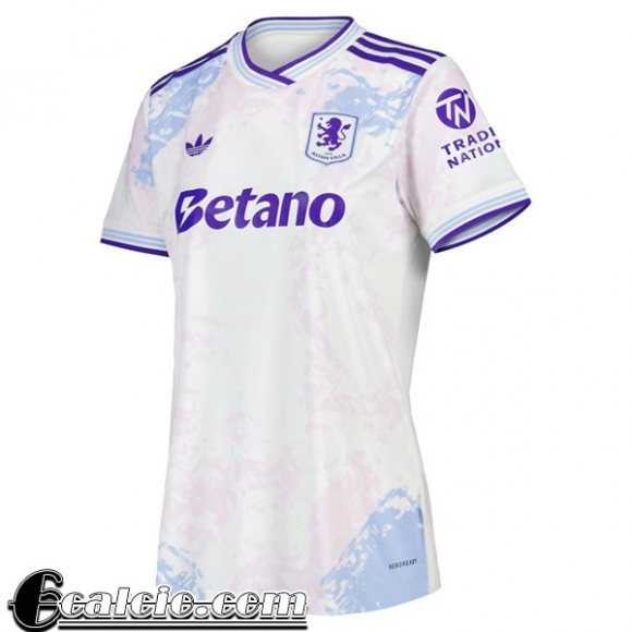 Aston Villa Maglia Calcio Terza Donna 25-26 Aston Villa Maglia Calcio Terza Donna 25-26