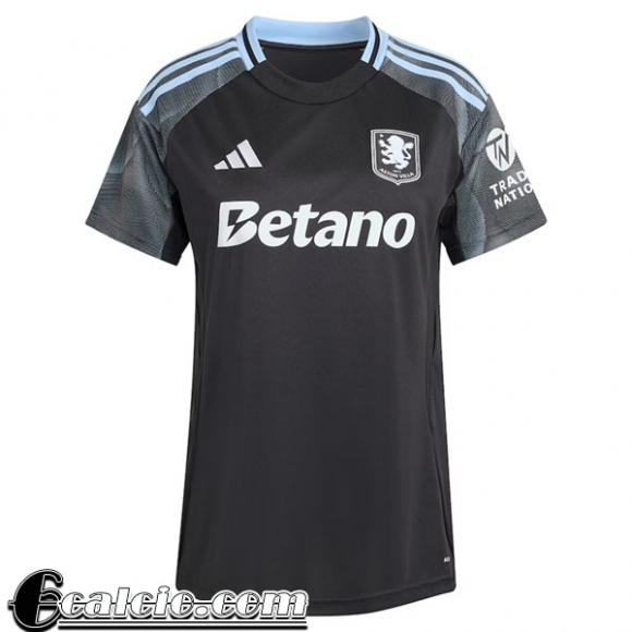 Aston Villa Maglia Calcio Seconda Donna 25-26 Aston Villa Maglia Calcio Seconda Donna 25-26